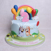 D.59.a BLUEY - Children Birthday Cakes - WILTON PATISSERIE